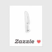 ナイフの切り身のシール シール (シート)