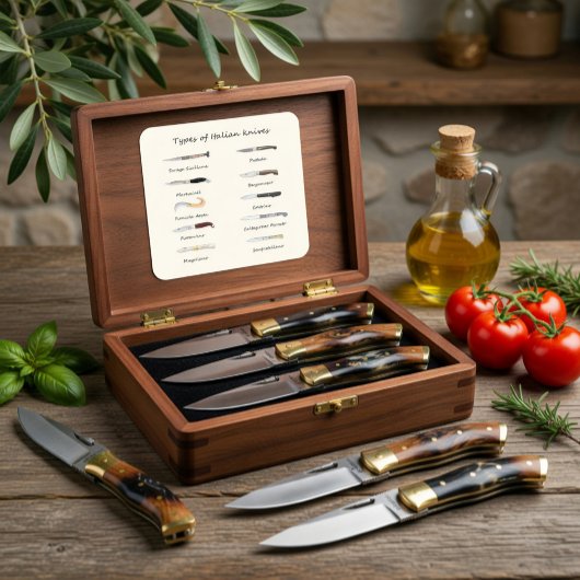 ナイフの種イタリアン類 スクエアシール