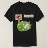 ナイフを手に入れる Tシャツ (デザイン正面)