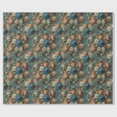 ナイフを研いだウィスパー – Baroque Flo ラッピングペーパー (フラット)