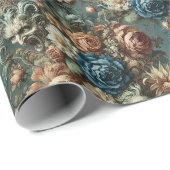 ナイフを研いだウィスパー – Baroque Flo ラッピングペーパー (ロールコーナー)