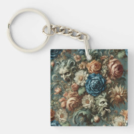 ナイフを研いだヒゲ – 枕 キーホルダー