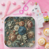 ナイフを研いだヒゲ – 枕 ペーパープレート (パーティー)