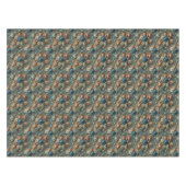 ナイフを研いだヒゲ – Med Pattern テーブルクロス (正面(横))