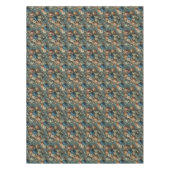 ナイフを研いだヒゲ – Med Pattern テーブルクロス (正面)