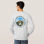 ナイフエッジトレイル(Katahdin) Tシャツ (裏面フル)