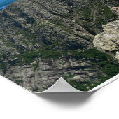 ナイフエッジ、バクスター州パーク、メイン ポスター (角)