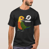 ナイフオウムが種子を欲しいI Jenday Conure Tシャツ (正面)