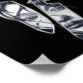 ナイフガールタトゥー ポスター (角)