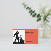 ナイフメーカーの名刺 名刺 (スタンド正面)