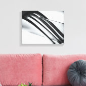 ナイフモダンとフォーク キャンバスプリント (インサイチュ (リビング))