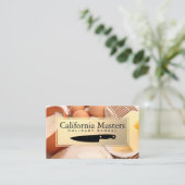 ナイフロゴ |バターエッグ粉 名刺 (スタンド正面)