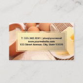 ナイフロゴ |バターエッグ粉 名刺 (裏面)