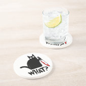 ナイフ付き殺意のある猫 コースター (側面)