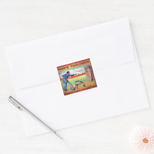 ナイフ切り込み器 スクエアシール (封筒)