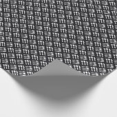 ナイフ型のフォーク ラッピングペーパー (角)