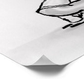 ナイフ対極 ポスター (角)