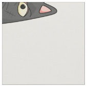 ナイフ布付き猫 ファブリック (クローズアップ)