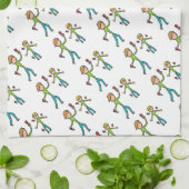 ナイフ投げ キッチンタオル (折り畳み)