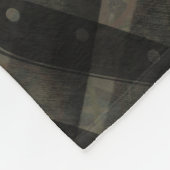 ナイフ模様 フリースブランケット (角)