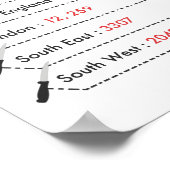 ナイフ犯罪ポスター ポスター (角)