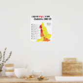 ナイフ犯罪ポスター ポスター (キッチン)