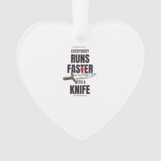 ナイフ走で誰もが速く オーナメント