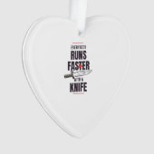 ナイフ走で誰もが速く オーナメント (正面)