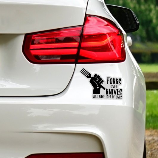 ナイフ越しのフォーク、ビーガン シール