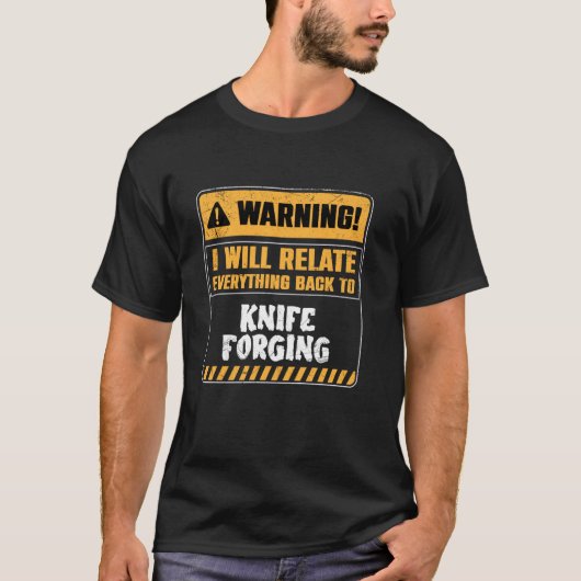 ナイフ鍛造 Tシャツ (正面)
