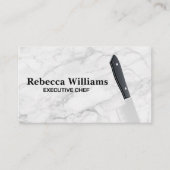 ナイフ | カッティングボード | 料理 名刺 (正面)