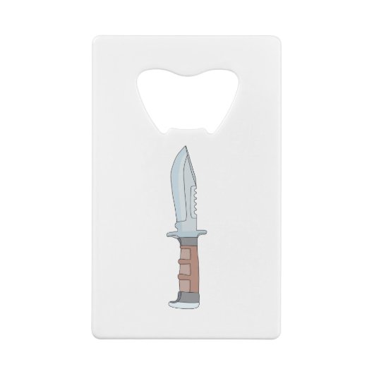 ナイフ クレジットカード栓抜き (裏面)