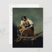ナイフ – グラインダー, c.1808-12 ポストカード (正面/裏面)