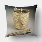 ナイフ、フォーク、スプーンおよびビーカーの移動セット、 クッション (裏面)