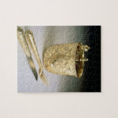 ナイフ、フォーク、スプーンおよびビーカーの移動セット、 ジグソーパズル (横)