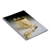 ナイフ、フォーク、スプーンおよびビーカーの移動セット、 ノートブック (右側)