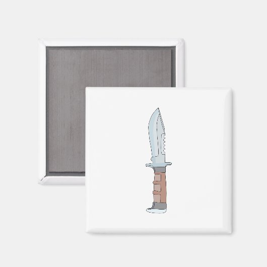 ナイフ マグネット (正面/裏面)