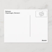 ナイヘブンボーツアンドカナルコペンハーゲンデンマーク ポストカード (裏面)