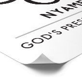 ナイメドゥア |神の存在と保護 ポスター (角)