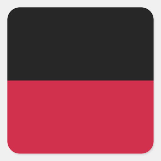 ナイメーヘン国旗 スクエアシール (正面)