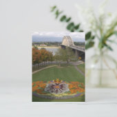 ナイメーヘン，フラワーモザイク ポストカード (スタンド正面)