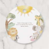 ナイラサファリアニマルズバイワイルドセカンド誕生日 フェイバータグ (裏面)