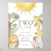 ナイラサファリアニマルズバイワイルドセカンド誕生日 ポスター (正面)