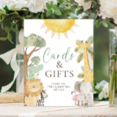 ナイラサファリ動物のカードとギフト ポスター