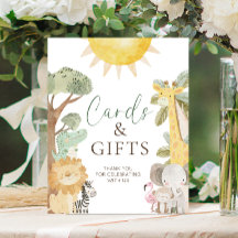 ナイラサファリ動物のカードとギフト