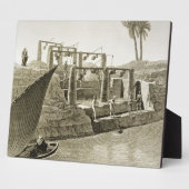 ナイルから水を集める，ヴォルムからプレート6 フォトプラーク (側面)