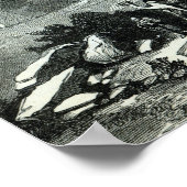 ナイルのメロエのピラミッド ポスター (角)