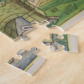 ナイルの下で浮かべられている出国2 1-6モーゼ ジグソーパズル (側面)