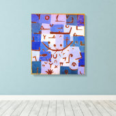 ナイルの伝説 | ポール・クレー | キャンバスプリント (インサイチュ (ウッドフロア))