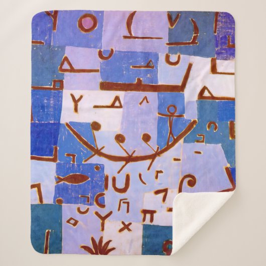ナイルの伝説 | ポール・クレー | シェルパブランケット (正面)